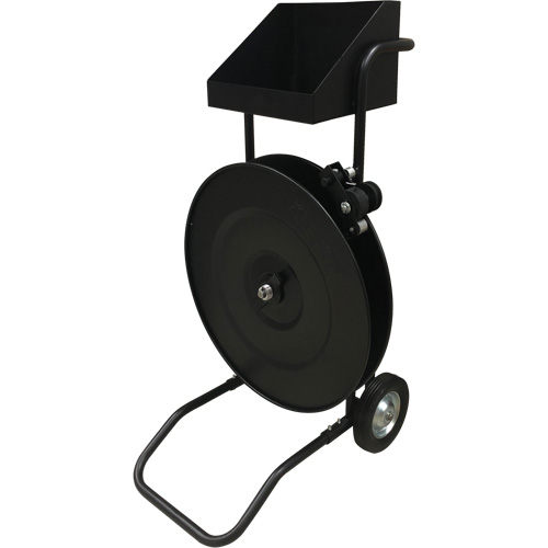 Distributeur de feuillards, Feuillard Polyester/Acier/Polypropyl&egrave;ne, Dia de noyau 16"/8", largeur de rouleau 3"/8"/6" Equipex