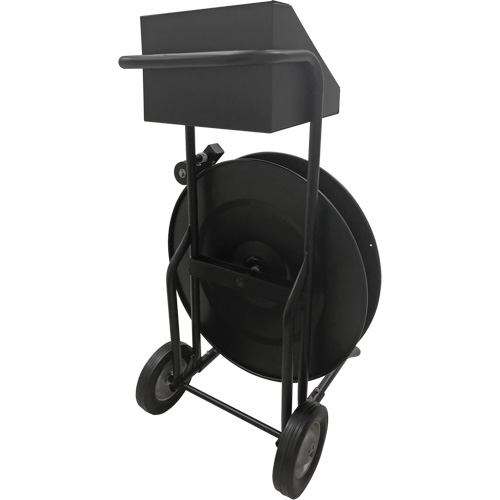 Distributeur de feuillards, Feuillard Polyester/Acier/Polypropyl&egrave;ne, Dia de noyau 16"/8", largeur de rouleau 3"/8"/6" Equipex