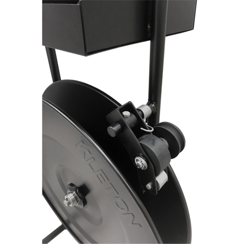 Distributeur de feuillards, Feuillard Polyester/Acier/Polypropyl&egrave;ne, Dia de noyau 16"/8", largeur de rouleau 3"/8"/6" Equipex
