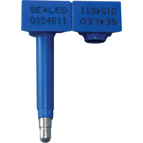 Scell&eacute; de s&eacute;curit&eacute; SnapTracker, 3-3/8", M&eacute;tal/Plastique, Scell&eacute; &agrave; boulon Equipex