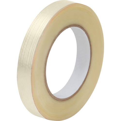 General-Purpose Filament Tape, 4 mils Thick, 18 mm (3/4") x 55 m (180')  Equipex
