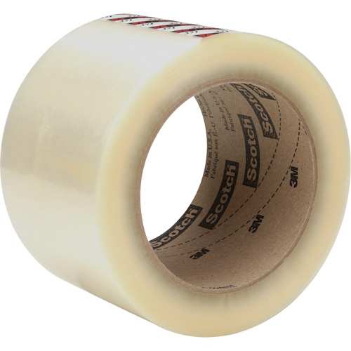 Ruban d'emballage Scotch 371, Adh&eacute;sif Caoutchouc, 1,2 mil, 72 mm (2-4/5") x 100 m (328') Equipex
