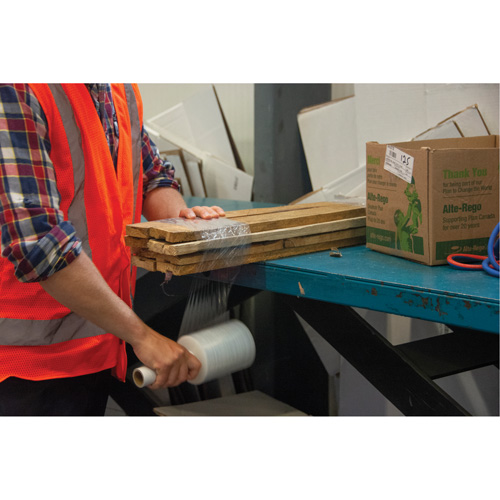Film pour cerclage, Coul&eacute;, Calibre 80, 3" x 1500' Equipex