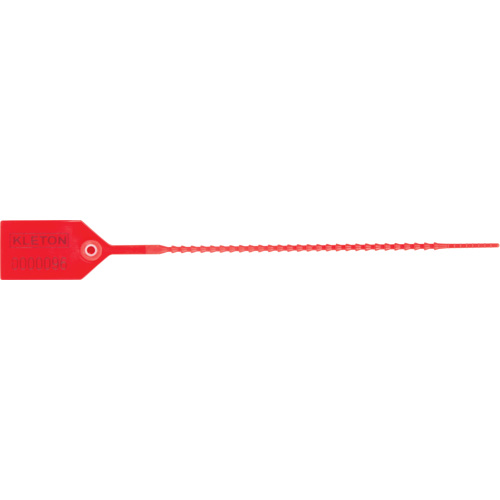 Scell&eacute; de s&eacute;curit&eacute; standard, 9", Plastique, Scell&eacute; en plastique Equipex