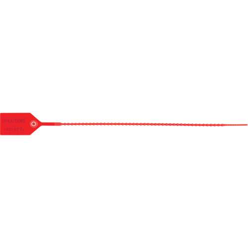 Scell&eacute; de s&eacute;curit&eacute; standard, 12", Plastique, Scell&eacute; en plastique Equipex