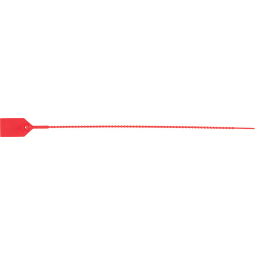 Standard-Duty Security Seal, 15", Plastic, Plastic Seal Equipex