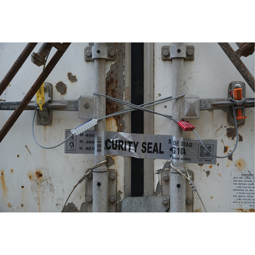 Scell&eacute;s de haute s&eacute;curit&eacute;, 12", M&eacute;tal, Scell&eacute; &agrave; c&acirc;ble Equipex