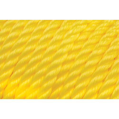 1/2" Braided Yellow Rope, Polypropylene, 335' Equipex