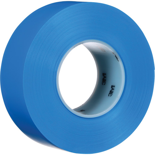Ruban de marquage de planchers durable 971, 2" x 108', Vinyle, Bleu Equipex