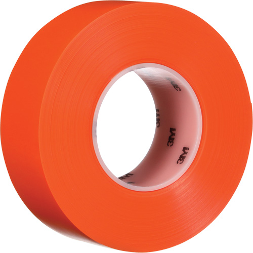 Ruban de marquage de planchers durable 971, 2" x 108', Vinyle, Orange Equipex