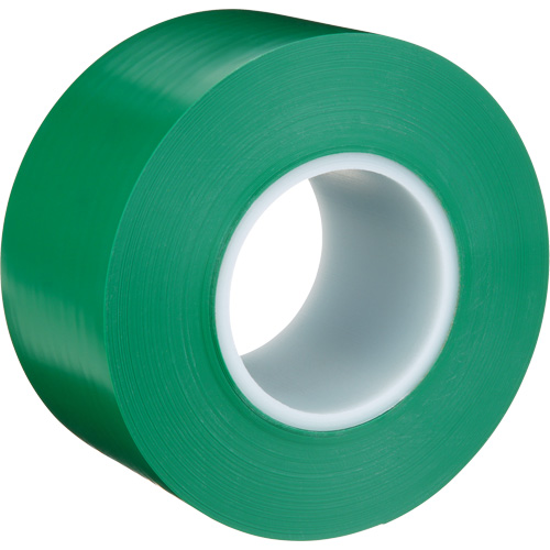 Ruban de marquage de planchers durable 971, 3" x 108', Vinyle, Vert Equipex
