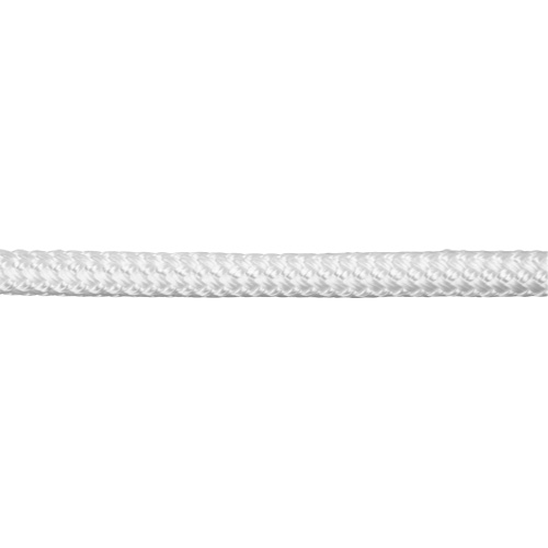 Braided White Rope, Nylon, 250' Equipex