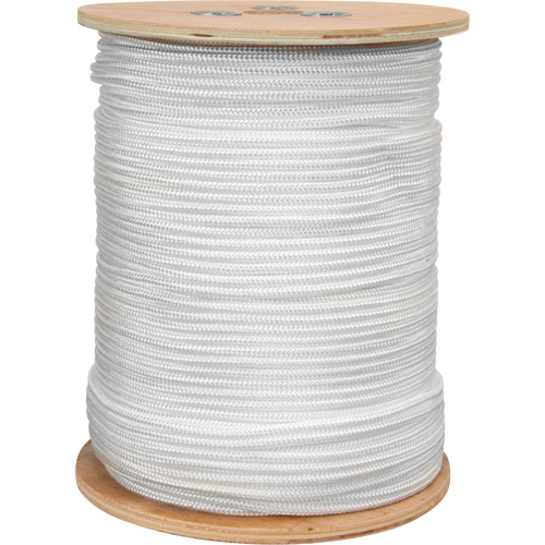 Corde blanche tress&eacute;e, Nylon, 250' Equipex