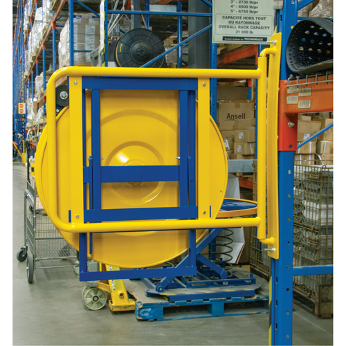 Strapping Dispenser, Polyester/Steel/Polypropylene Straps, 16"/8" Core Dia., 3"/8"/6" Roll Width Equipex