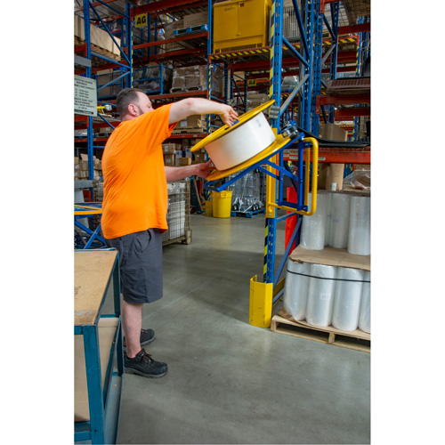 Strapping Dispenser, Polyester/Steel/Polypropylene Straps, 16"/8" Core Dia., 3"/8"/6" Roll Width Equipex
