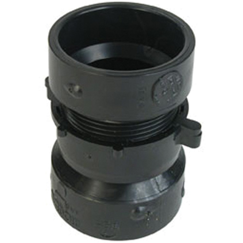 Pipe Union, 1-1/2", Plastic, Hub x Hub Equipex