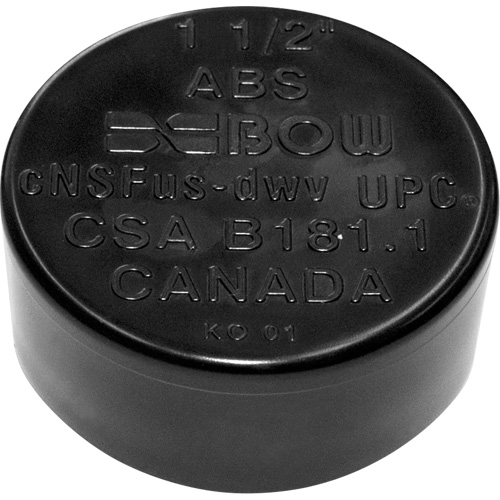 Socket Cap, 1-1/4", Hub, Plastic Equipex