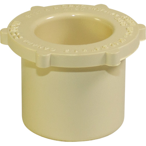 R&eacute;duction m&acirc;le-femelle pour tuyau Flowguard Gold, 3/4" x 1/2", Chantepleure x noeud, PVC-C Equipex