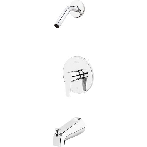 Garniture de baignoire et douche s&eacute;rie Pfirst Equipex