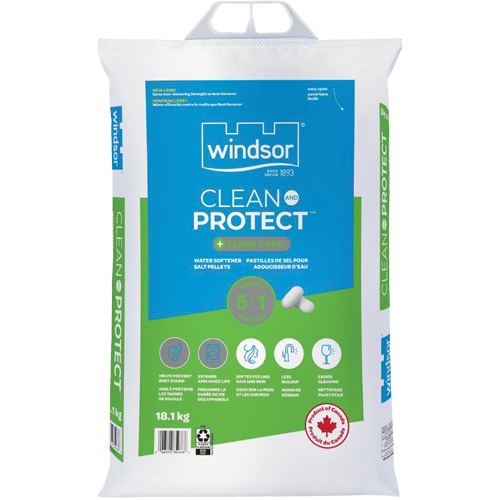 Pastilles de sel adoucisseur Rust Remover, 40 lb (18,1 kg), Sac Equipex