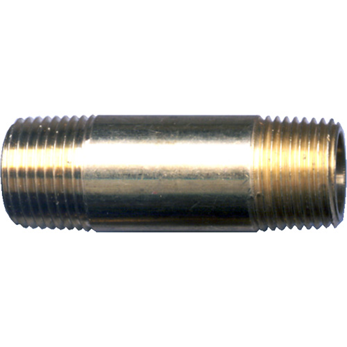 Raccord long, Laiton, 1/4", NPT x NPT Equipex