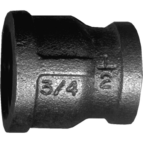 Raccord de tuyau r&eacute;ducteur femelle, Acier, 3/8" x 1/4" Equipex