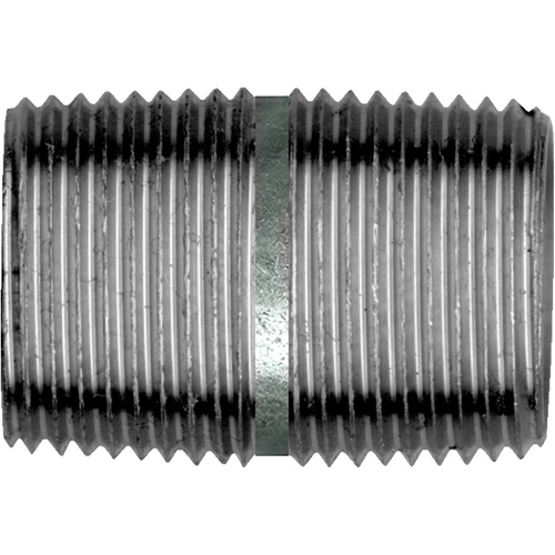 Raccord Court, Galvanis&eacute;, 1", NPT x NPT Equipex