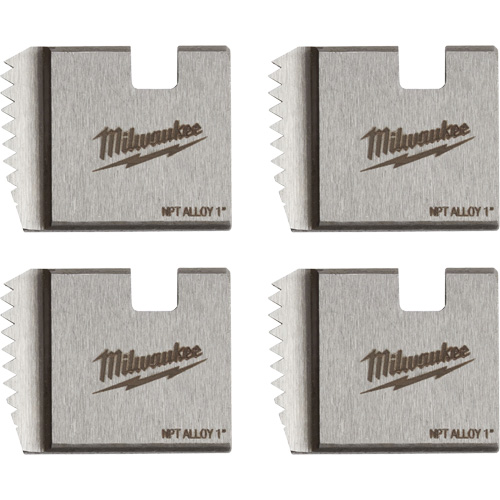 Matrices de tuyauterie portables NPT, Pour tuyau de 1", Alliage Equipex