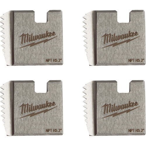 NPT Portable Pipe Dies, For Pipe Size 2", High Speed Steel Equipex