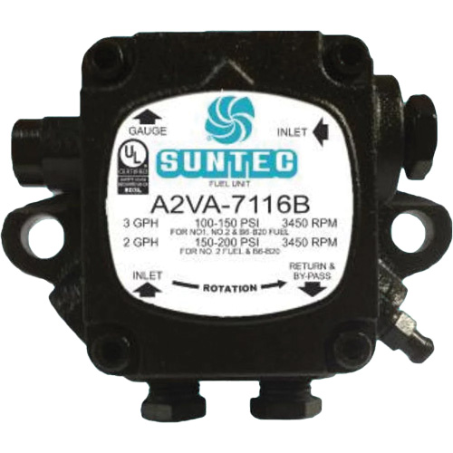 Pompe &agrave; huile compatible avec le biocarburant, 3 gph Equipex