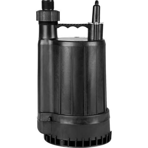 Pompe utilitaire en thermoplastique, 115 V, 2200 gal/h, 1/4 CV Equipex