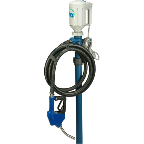 PFM-40 Drum Pump Kit with M3V Motor & DEF Accessories, Polypropylene/PVDF/Stainless Steel Equipex