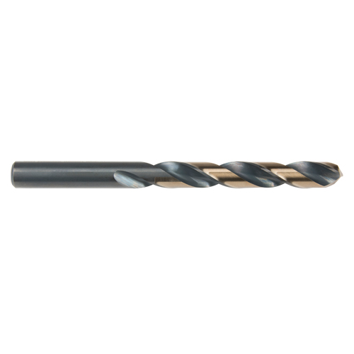Foret s&eacute;rie courte deux tons, Acier rapide, 12,5 mm, 151 mm lo, 101 mm Cannelure Equipex