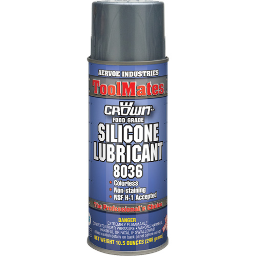 Food Grade Silicone Lube, Aerosol Can Equipex