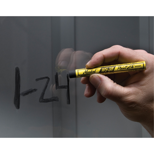 WS-3/8 Paintstik&reg; Paint Marker, Solid Stick, Black Equipex
