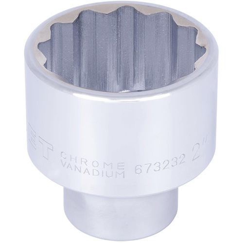 Douille, 2", Prise 3/4", 12 pans Equipex