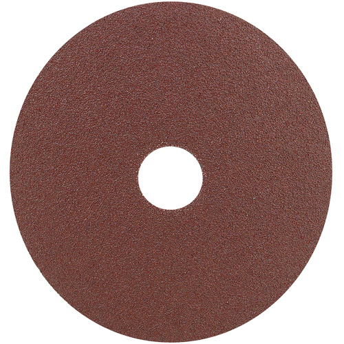 Resin Fibre Sanding Disc, Aluminum Oxide, 60, 4" Dia x 7/8" Arbor Equipex
