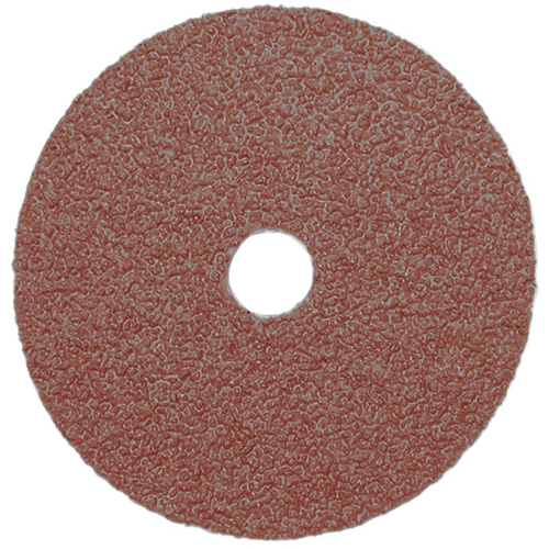 Disque de ponçage en fibre de r&eacute;sine, Oxyde d'aluminium, A16, 7" Dia x 7/8" Arbre Equipex