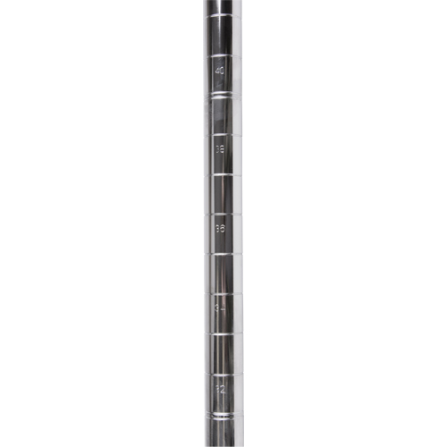 Post For Caster Cart, 62" H Equipex