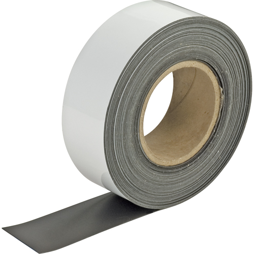 &eacute;tiquettes magn&eacute;tiques effaçables, Magn&eacute;tique, 600" lo x 3" la Equipex