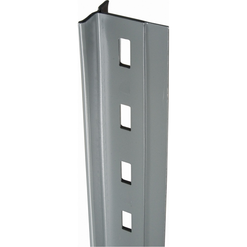 Montant en T pour rayonnage enclenchable Interlok, Acier, Hauteur 124" Equipex