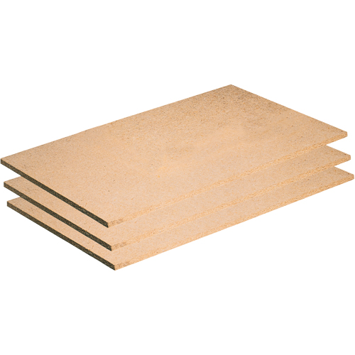 TABLETTE EN PANNEAU DE PARTICULE 5/8", 21"X84" Equipex