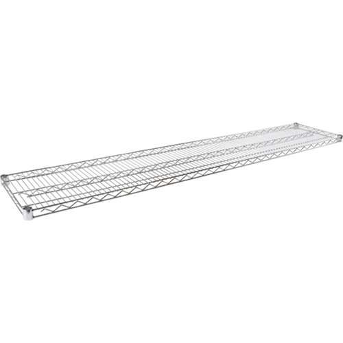Wire Shelf for Heavy-Duty Chromate Wire Shelving, 30" W x 18" D, 800 lbs. Capacity Equipex