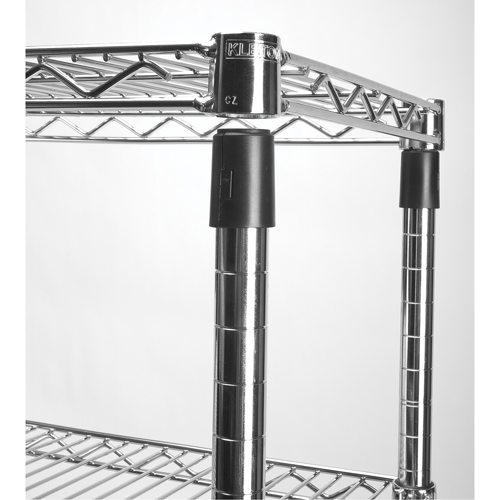 Push Cart, Chrome Plated, 36" x 60" x 14", 800 lbs. Capacity Equipex