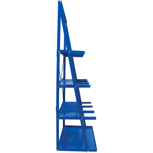 Bar Storage Rack, Vertical, 3 Levels, 36" W x 24" D x 84" H, 3000 lbs. Cap. Equipex