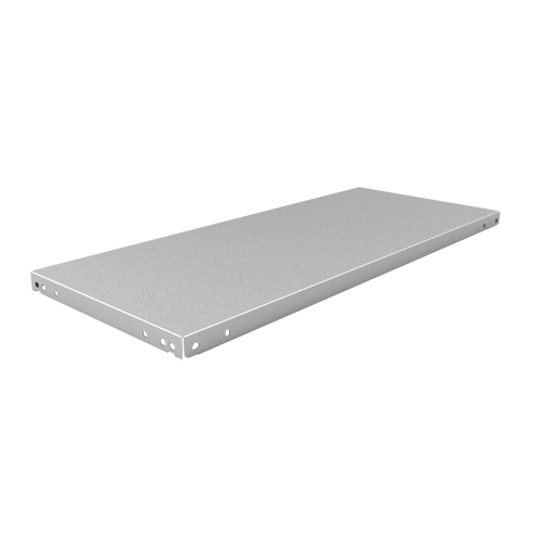 Tablette &agrave; corni&egrave;re perfor&eacute;e, Acier galvanis&eacute;, 48" la x 15" p Equipex