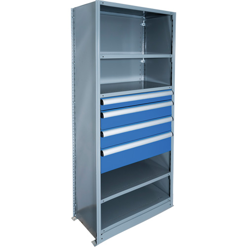 Cabinet d'entreposage &agrave; tiroirs int&eacute;gr&eacute; Interlok Equipex
