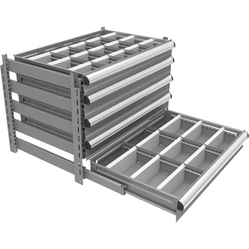 Cabinet d'entreposage &agrave; tiroirs int&eacute;gr&eacute; Interlok Equipex