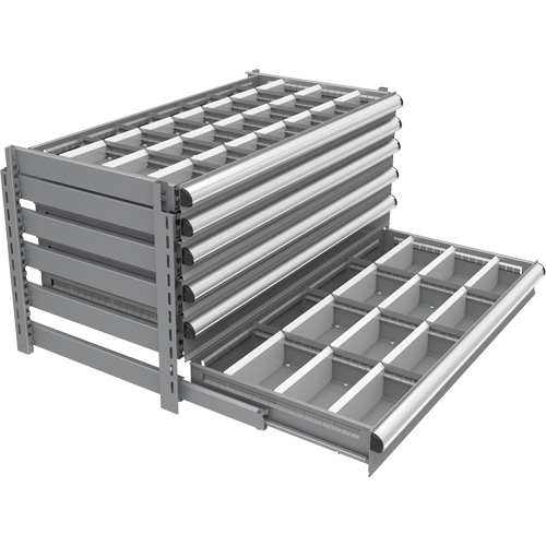 Cabinet d'entreposage &agrave; tiroirs int&eacute;gr&eacute; Interlok Equipex