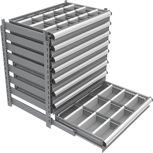 Cabinet d'entreposage &agrave; tiroirs int&eacute;gr&eacute; Interlok Equipex